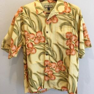 Men’s Tommy Bahama silk floral shirt size XL